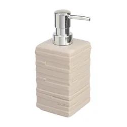 Dispenser sapone in ceramica beige - Brik