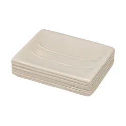 Portasapone in ceramica beige - Brik