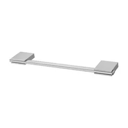 Portasalviette a muro 30 cm in acciaio cromato - Futura