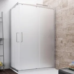 Box doccia 70x90 cabina rettangolare scorrevole altezza 190 cm - Ebe