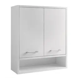 Colavene 27800LB pensile bagno 80x24 H.70 a doppia anta con ripiani bianco  lucido