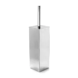 Portascopino d'appoggio in acciaio inox cromo - Nemesia di Gedy