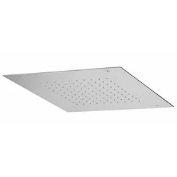 Soffione ad incasso quadro 50 x 50 cm in metallo cromato - Boston di Paffoni