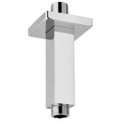 Braccio doccia 12 cm a soffitto in metallo cromato - Paffoni