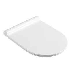 Sedile copriwc softclose bianco lucido per vaso serie Petalo