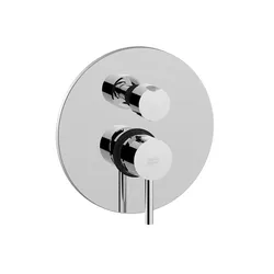Miscelatore incasso doccia 2 uscite cromato - Stick di Paffoni