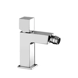 Miscelatore bidet con leva cubo senza scarico cromato - Elle di Paffoni