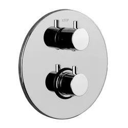 Miscelatore a incasso doccia a 2 uscite Light Paffoni termostatico