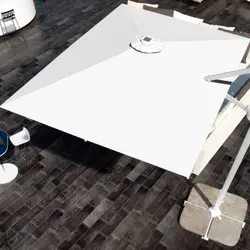 Telo di ricambio bianco per ombrellone Ibiza 3x2 m