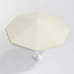 Telo ricambio ecrù per ombrellone Tabago diametro 300 cm con palo centrale