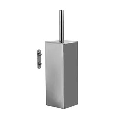 Portascopino a muro in acciaio inox cromo - Nemesia di Gedy