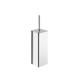 Portascopino in acciaio inox e cromall cromo - Kansas di Gedy