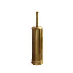 Scopino wc d'appoggio bronzato Gedy Romance con scopino in setole
