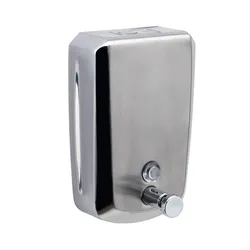 Dispenser per sapone a muro in acciaio inox 1200 ml - Epos di Gedy