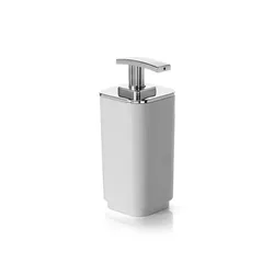 Dosasapone bianco con erogatore cromo - Seventy di Gedy
