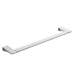 Portasalviette 60 cm a muro in ottone e cromall cromo - Glamour di Gedy