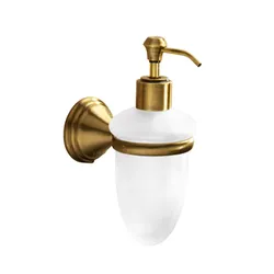 Dosasapone Gedy Romance finitura bronzata con erogatore in metallo