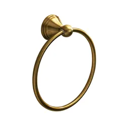 Portasalviette ad anello Gedy Romance acciaio inox bronzato 18x20 cm