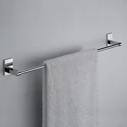 Portasalviette a muro 60 cm in acciaio inox e cromall cromo - Maine di Gedy