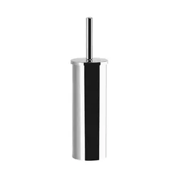 Portascopino d'appoggio in acciaio inox e cromall cromo - Maine di Gedy