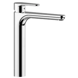 Miscelatore lavabo prolungato senza scarico cromato - Green di Paffoni
