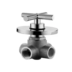 Deviatore ad incasso 2 uscite cromato - Quattro di Paffoni