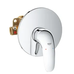 Miscelatore monocomando per doccia a parete Eurostyle New con leva chiusa