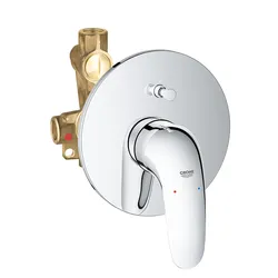 Miscelatore monocomando per doccia a parete Eurostyle New con deviatore 23730003 leva chiusa