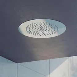 Soffione doccia Ø 35 da incasso acciaio inox - Raindrop Hole