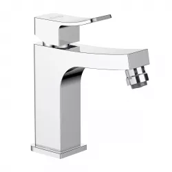 Miscelatore per bidet per piletta click clack Jacuzzi - Rubinetteria serie Tanka ottone cromato