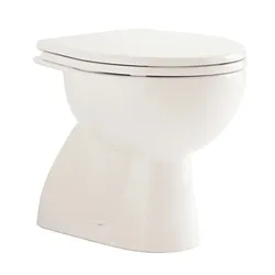 Vaso a pavimento a cacciata con sedile copriwc Serie Colibrì - Geberit
