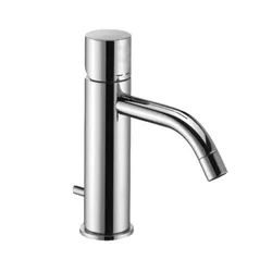 Miscelatore lavabo senza leva con scarico automatico cromato - Light di Paffoni
