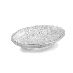 Portasapone da appoggio argento e trasparente - Argent di Cipì