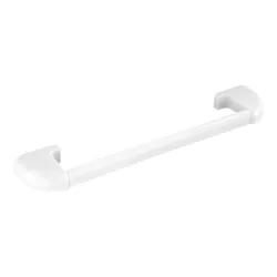 Portasalviette a parete 50 cm doppio fissaggio in abs bianco - Gioia