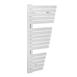 Termoarredo design Lazzarini Randa bianco per bagno ultramoderno 1100x590 mm