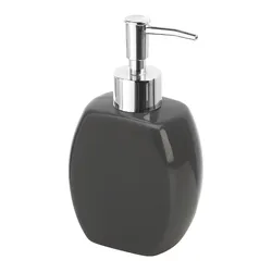 Dispenser sapone in ceramica grigio - Parigi