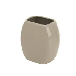 Set 3 accessori bagno da appoggio in ceramica viola