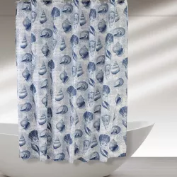 Tenda doccia o vasca in peva impermeabile bianca 180x200 cm - Lens di Gedy