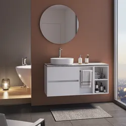 Set 2 accessori d'appoggio in ceramica bianco e sughero - Ilary di Gedy