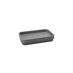 Portasapone d'appoggio grigio - Seventy di Gedy