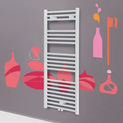 Termoarredo 1785x500 mm potenza 700W bianco - Bolzano di Lazzarini