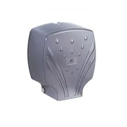 Distributore di carta a rotoli con diametro 22 cm in resine termoplastiche antracite