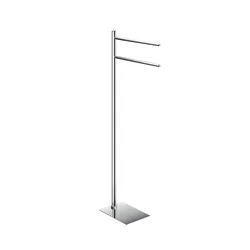 Piantana portasciugamani in acciaio inox cromato - Trilly di Gedy