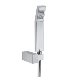 Kit doccia con doccino monogetto supporto a muro e flessibile - Trendy di Gedy
