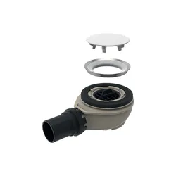 Geberit sifone di scarico con tappo per piatto doccia Setaplano d50
