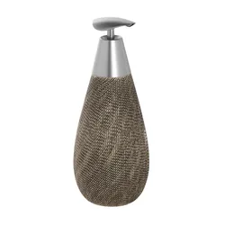 Dispenser sapone in ceramica tortora - Safari