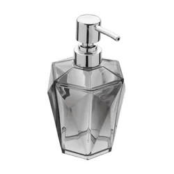 Dispenser sapone in ceramica grigio - Diamante