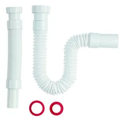 Tubo GoFlex TopQuality estensibile e comprimibile ghiera plastica 1''1/4x32/40mm