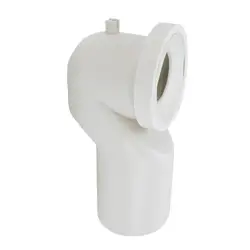 Tubo di connessione dritto per scarico WC lunghezza 20 cm e