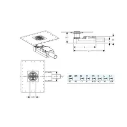 Geberit Sifone per Doccia Filo Pavimento 90-220 mm